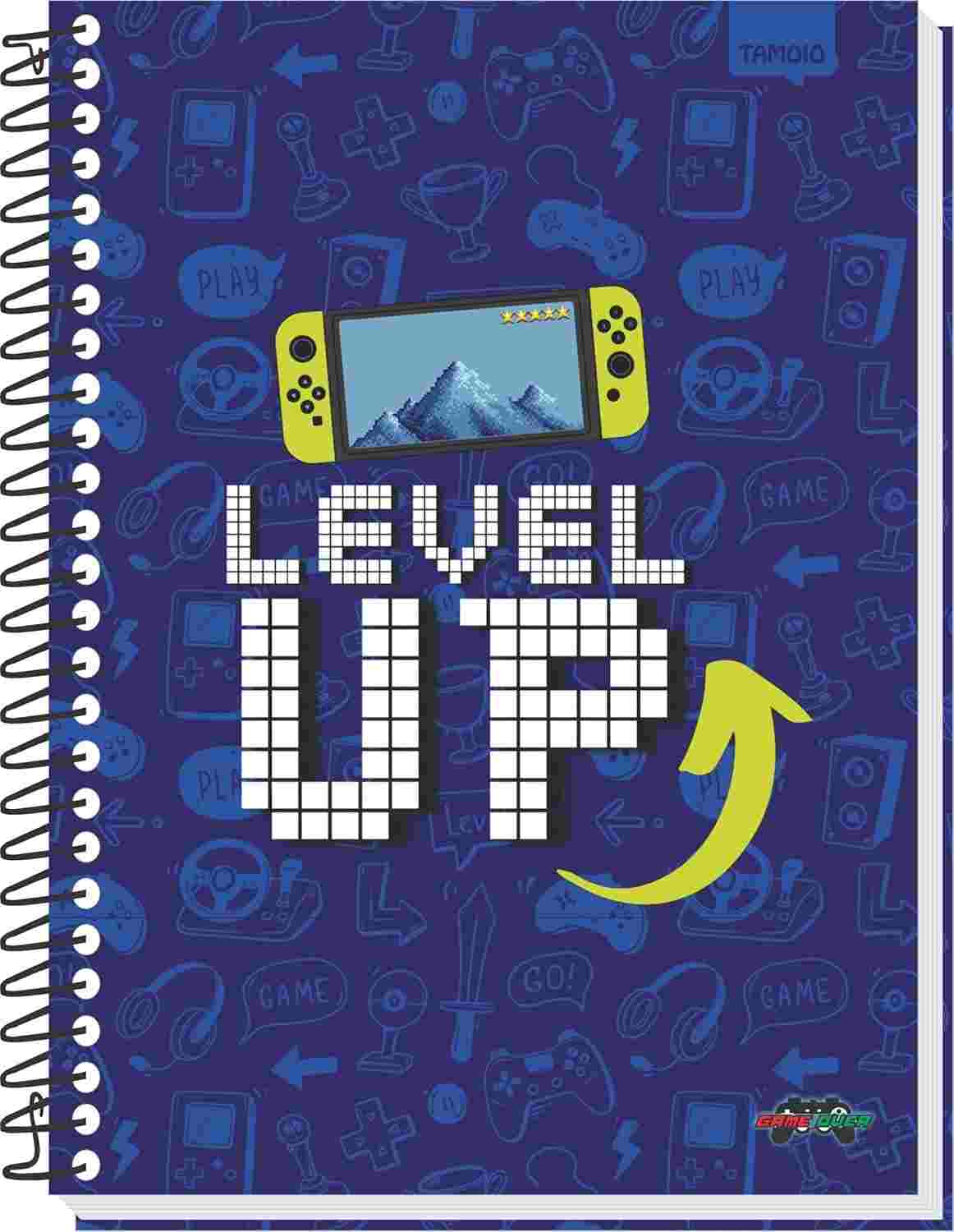 CADERNO 15X1 GAME OVER